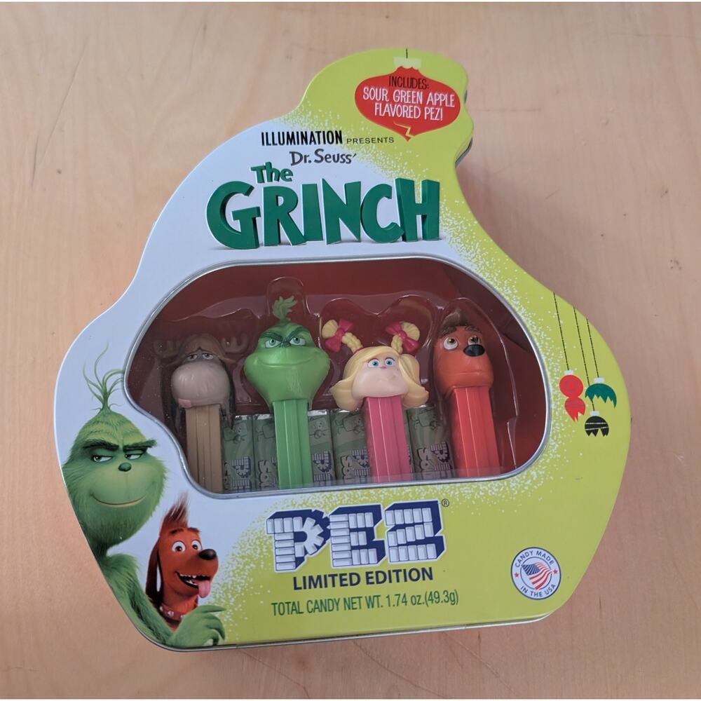 💧NIP Grinch Pez Pack